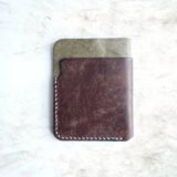 Forest And Wine Slim Card Sleeve - Ironbark - Image 2
