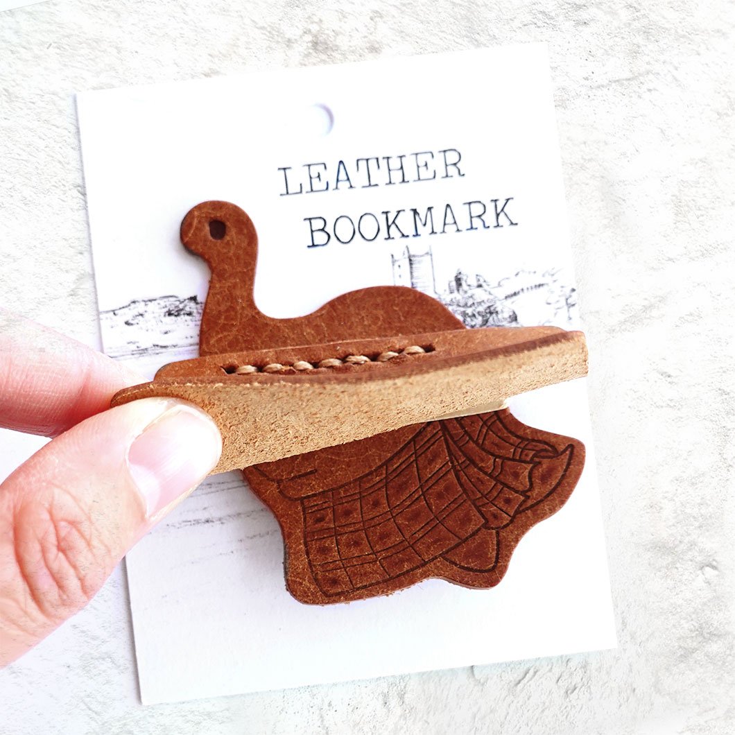 Nessie Leather Bookmark - Image 3